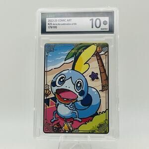 2022-25 Comic Art #25 Art in the sublimation of life Gem Mint 10 179/195 Sobble